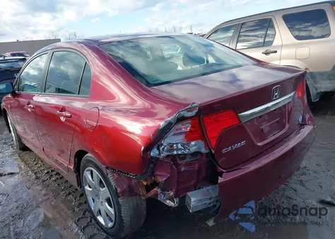 2010 Honda Civic Lx z USA, uszkodzony, nr VIN 19XFA1F51AE040418